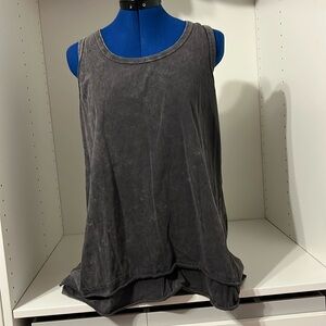 Cable & gauge tank, gray, size L